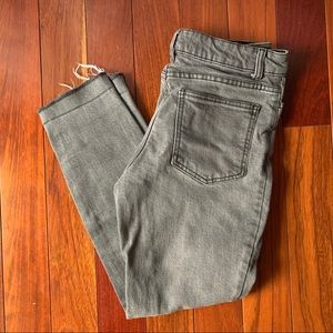 American Apparel Gray Pencil Jean